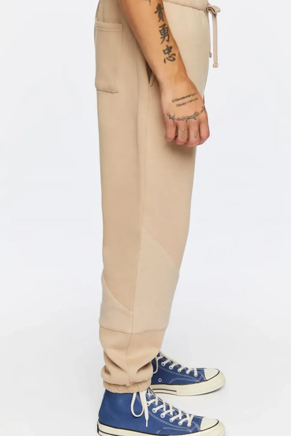 Colorblock Drawstring Joggers