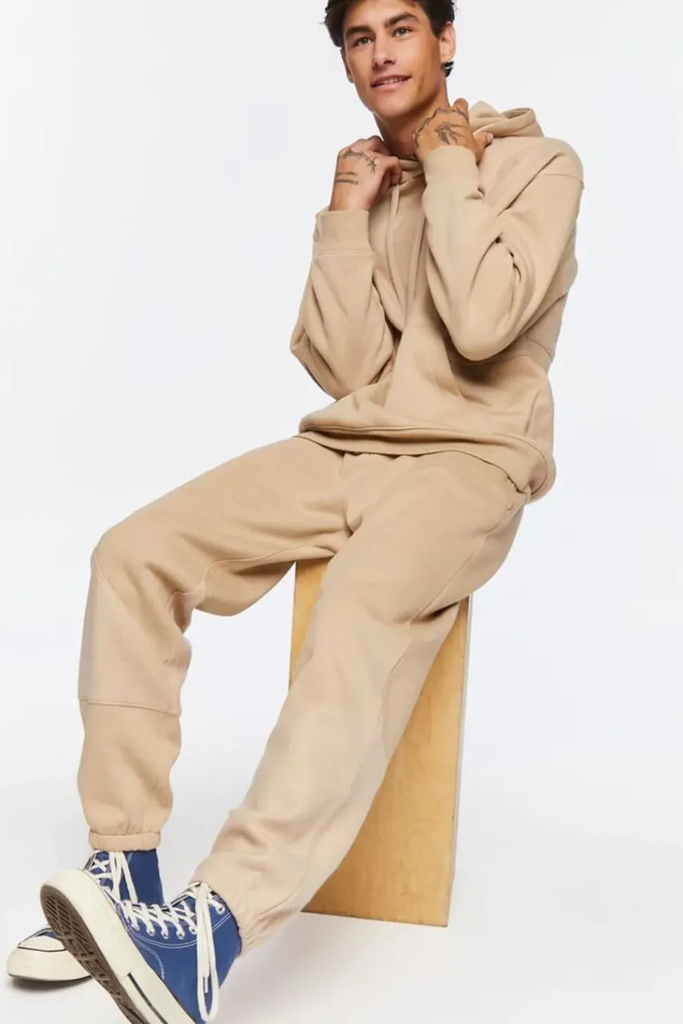 Colorblock Drawstring Joggers
