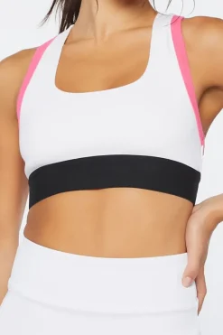 Colorblock Racerback Sports Bra