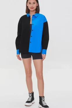 Colorblock Twill Shirt