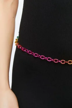 Color Cable Chain Hip Belt