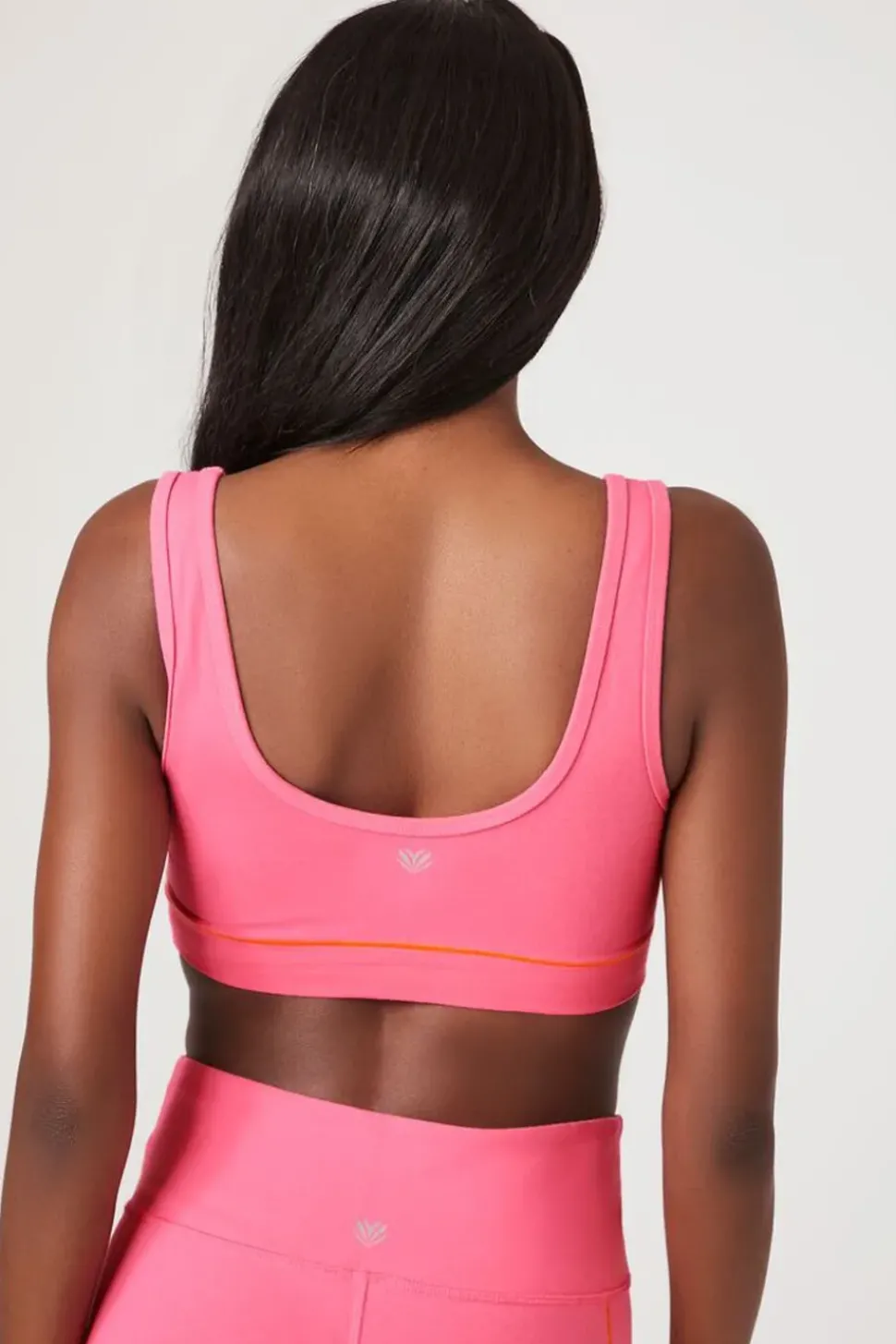 Contrast-Seam Sports Bra