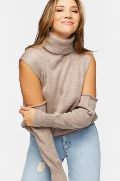 Convertible Open-Shoulder Sweater