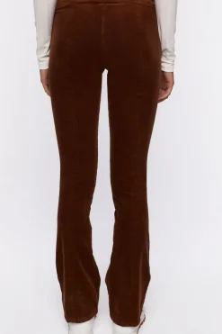 Corduroy Belted Flare Pants