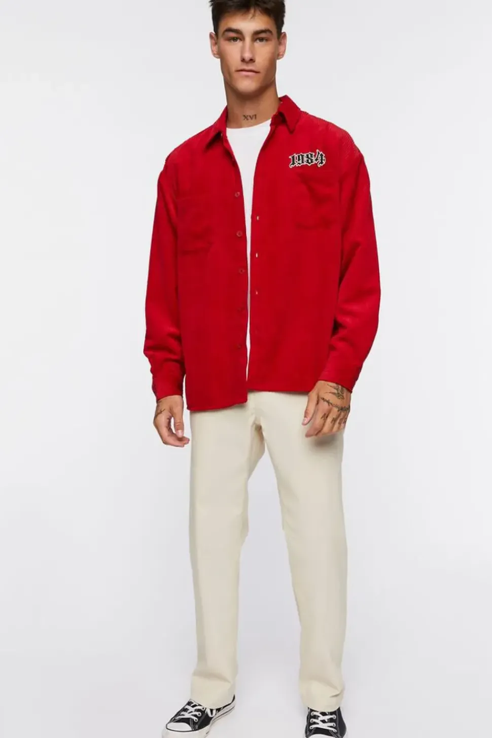 Corduroy 1984 Button-Front Shirt