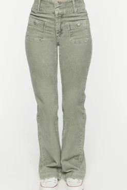 Corduroy Flare Pants