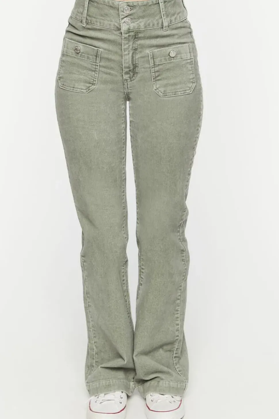 Corduroy Flare Pants