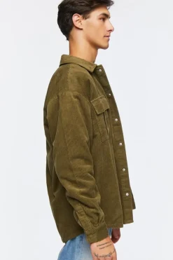 Corduroy Long-Sleeve Shirt