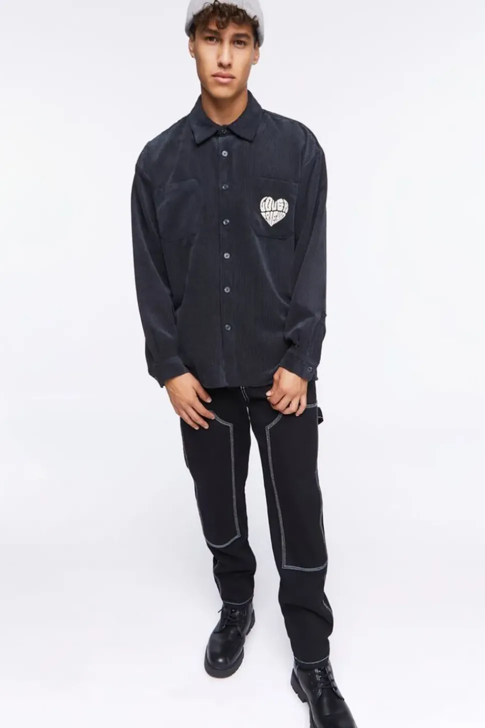 Corduroy Lover Friend Graphic Shirt