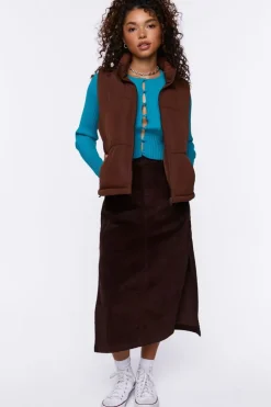 Corduroy Maxi Skirt