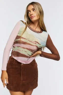 Corduroy Mini Skirt