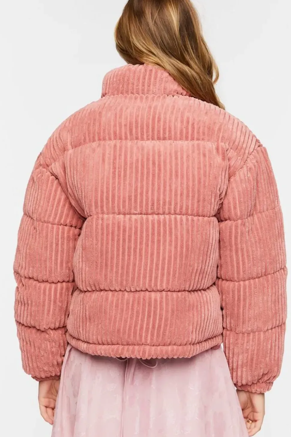Corduroy Puffer Jacket