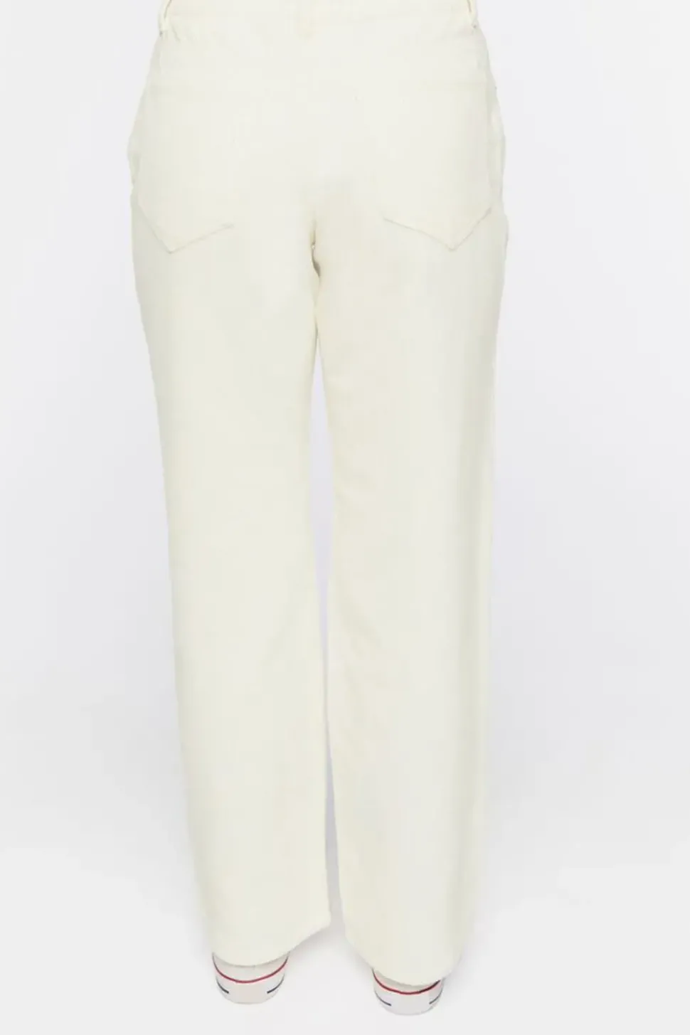Corduroy Straight-Leg Pants
