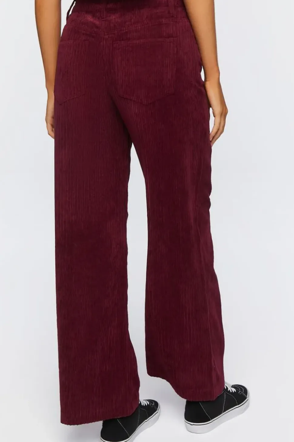 Corduroy Wide-Leg Pants