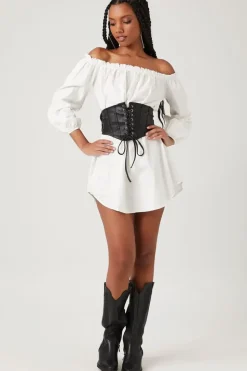 Corset Off-The-Shoulder Dress