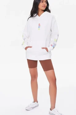 Cotton-Blend Biker Shorts