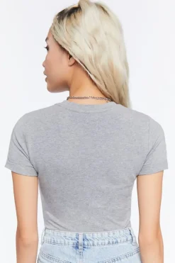 Cotton-Blend Tee Bodysuit