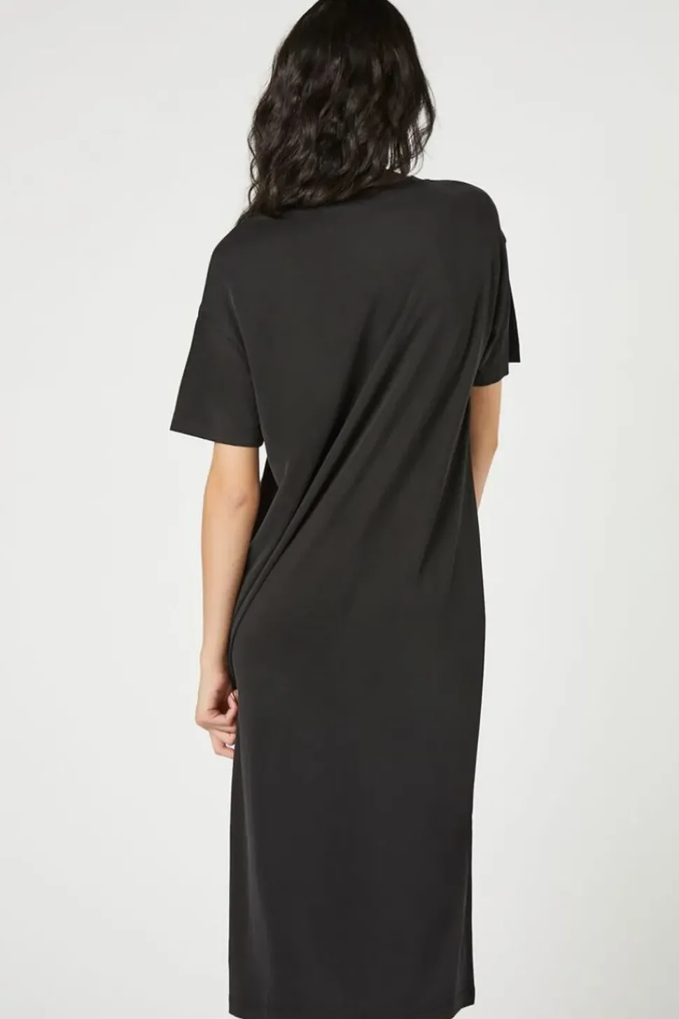 Cotton Midi T-Shirt Dress