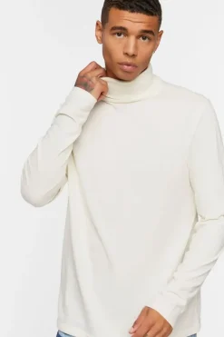 Cotton Turtleneck Top