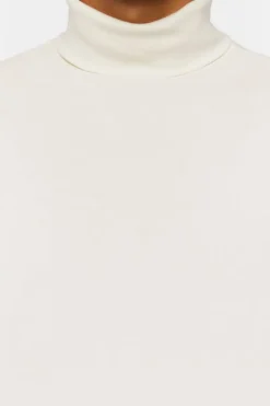 Cotton Turtleneck Top