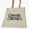 Cowgirl Dreams Graphic Tote Bag