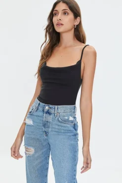 Cowl Neck Cami Bodysuit