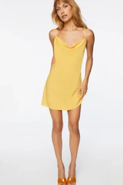 Cowl Slip Dress