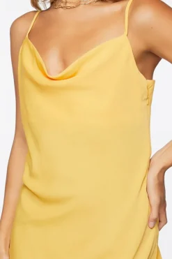 Cowl Slip Dress