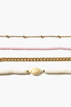 Cowrie Shell Bracelet Set