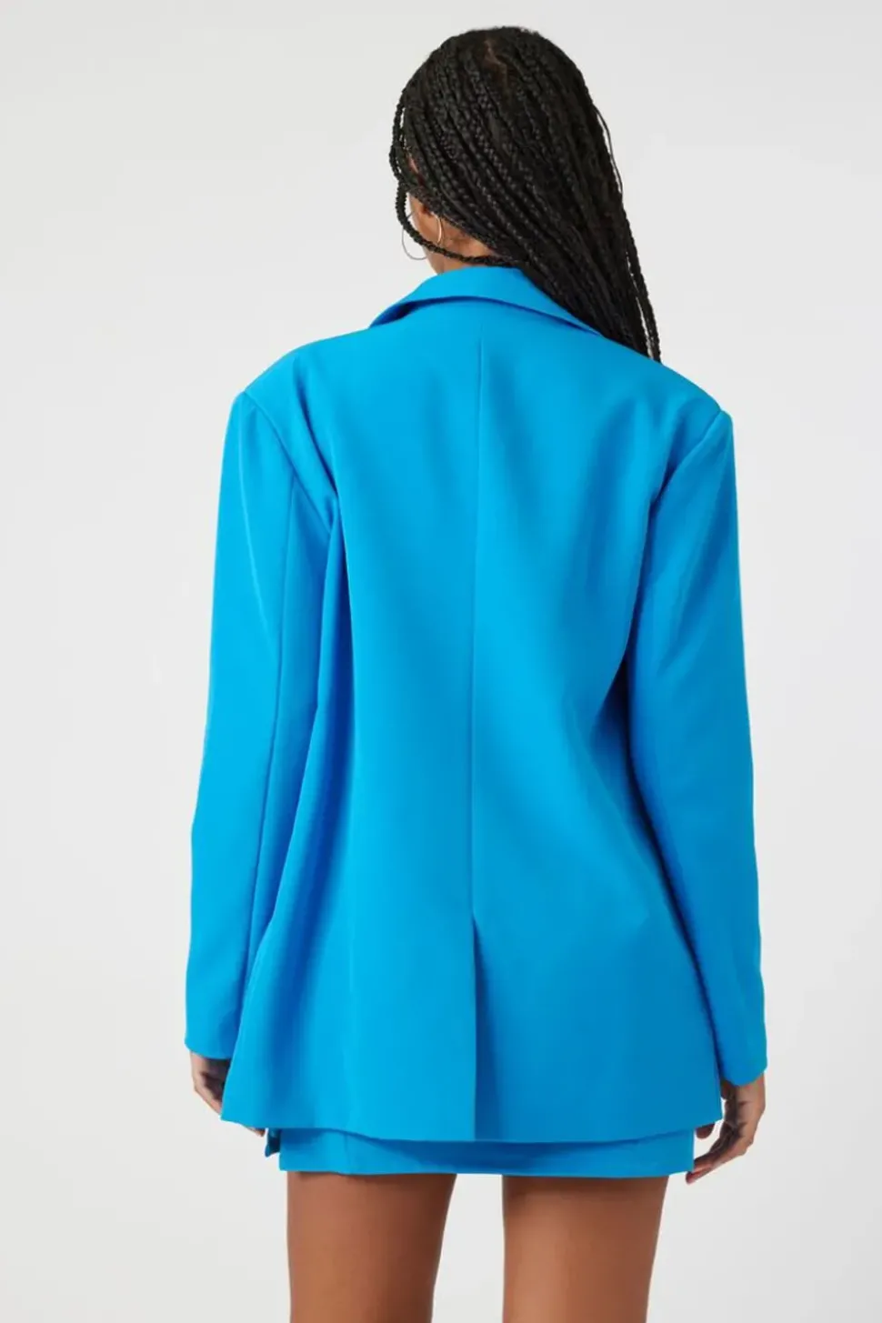 Crepe Blazer & Mini Skirt Set