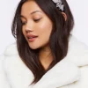 Crinkled Rhinestone Headband