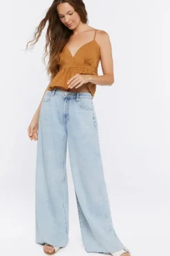 Crisscross Cropped Cami