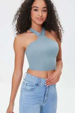 Crisscross Crop Top