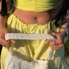 Crochet Baguette Shoulder Bag