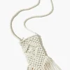 Crochet Fringe Crossbody Bag