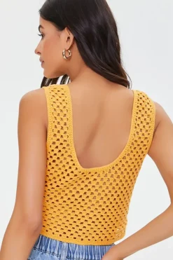 Crochet Granny Square Crop Top