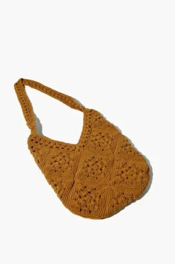 Crochet Knit Tote Bag