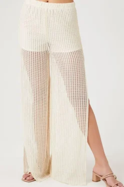 Crochet Slit Pants