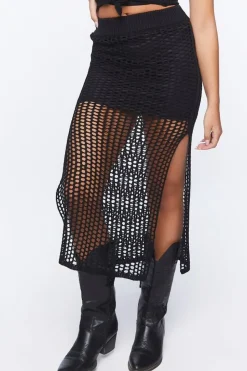 Crochet Tank Top & Midi Skirt Set