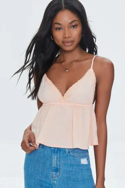 Crochet-Trim Cami
