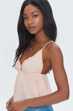 Crochet-Trim Cami