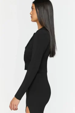 Cropped Blazer & Mini Skirt Set