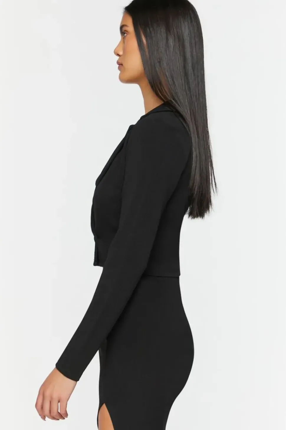 Cropped Blazer & Mini Skirt Set