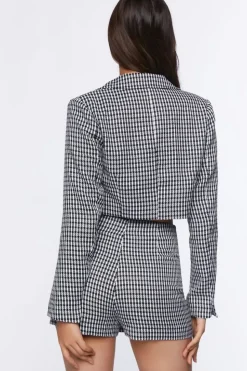 Cropped Blazer & Skort Set