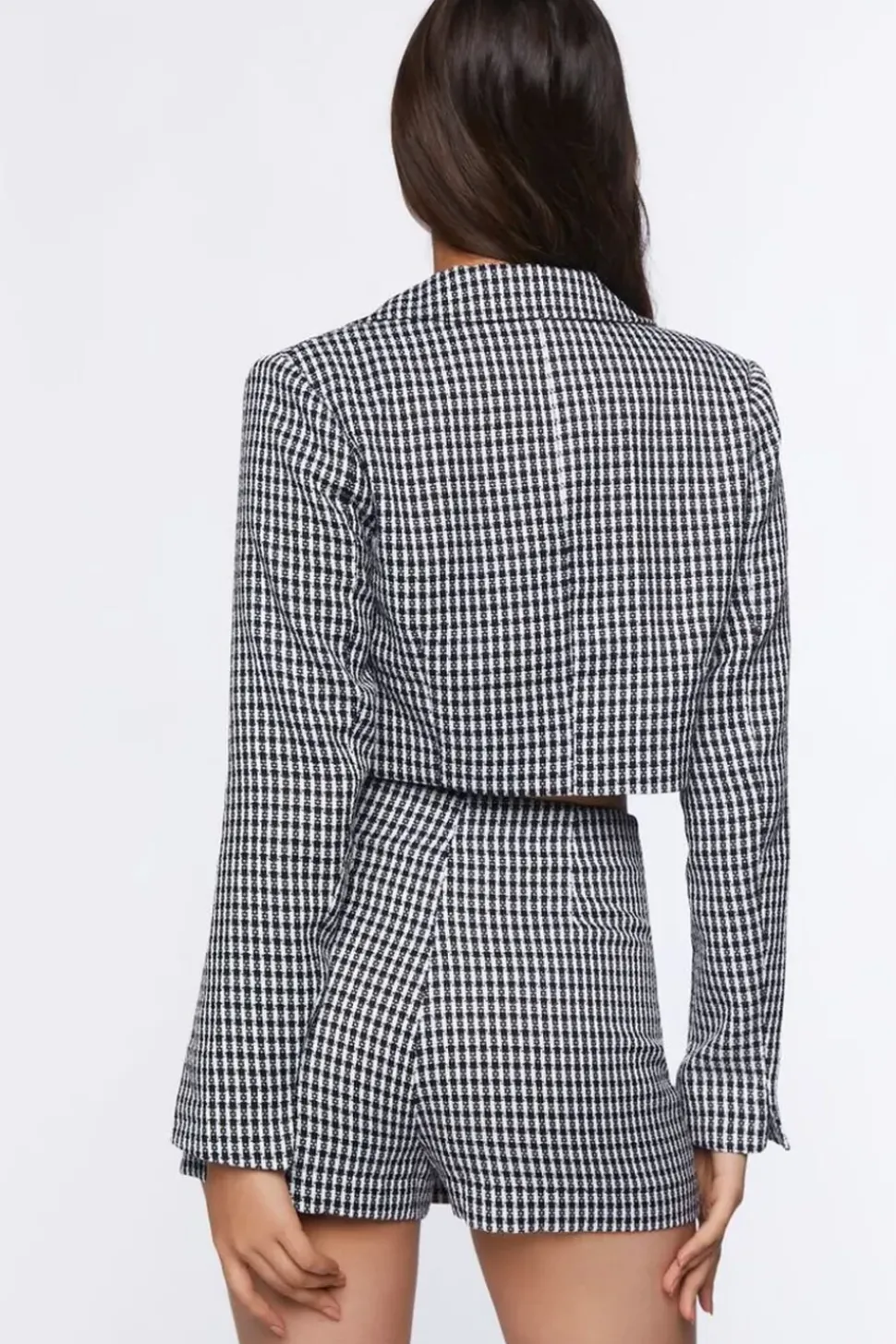 Cropped Blazer & Skort Set