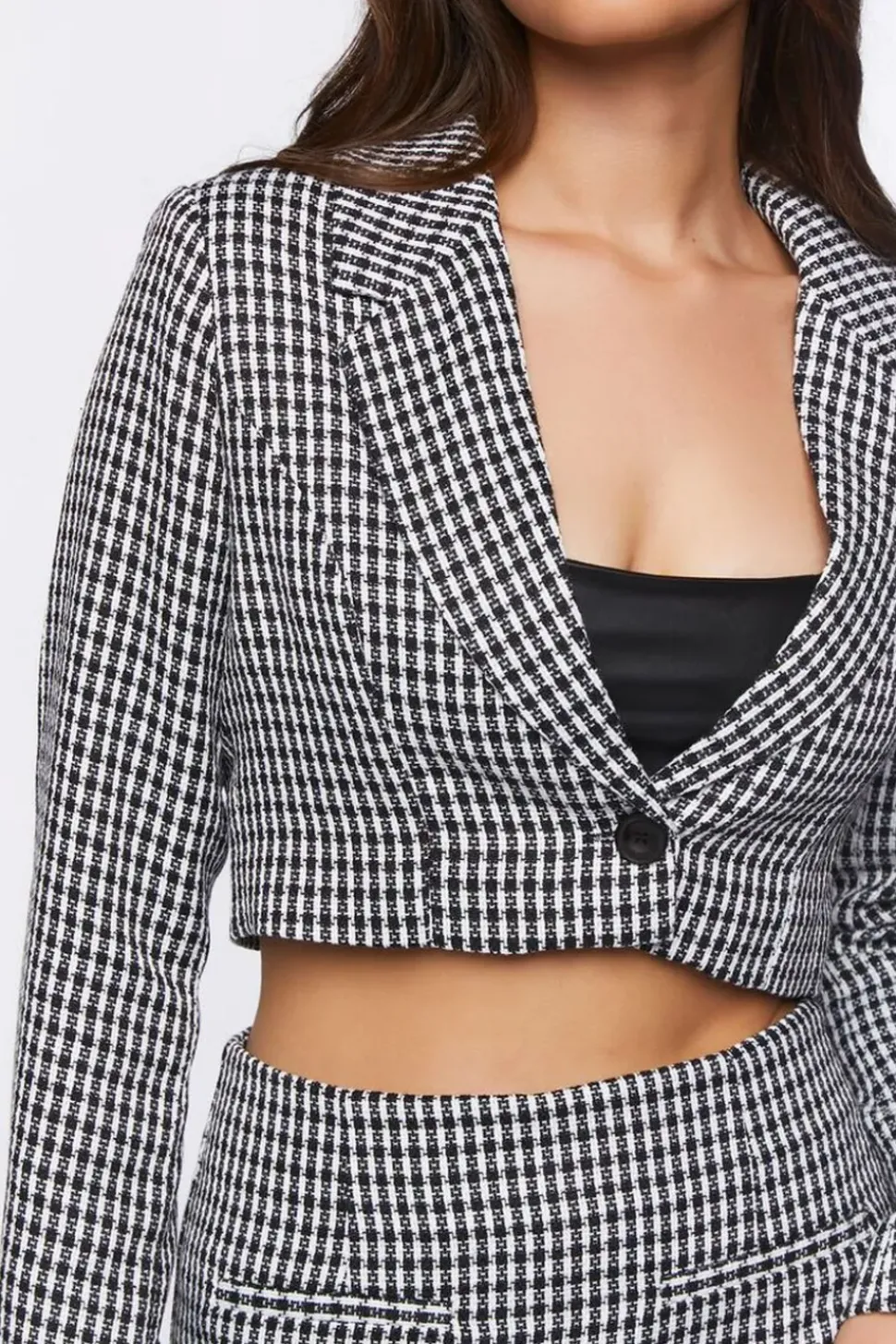 Cropped Blazer & Skort Set