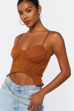 Cropped Bustier Cami