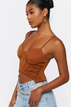 Cropped Bustier Cami