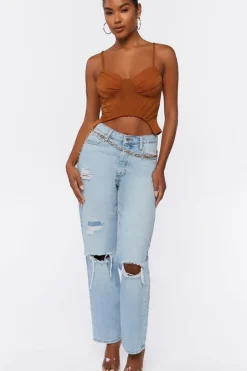 Cropped Bustier Cami