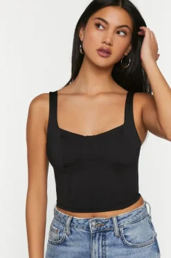 Cropped Bustier Top